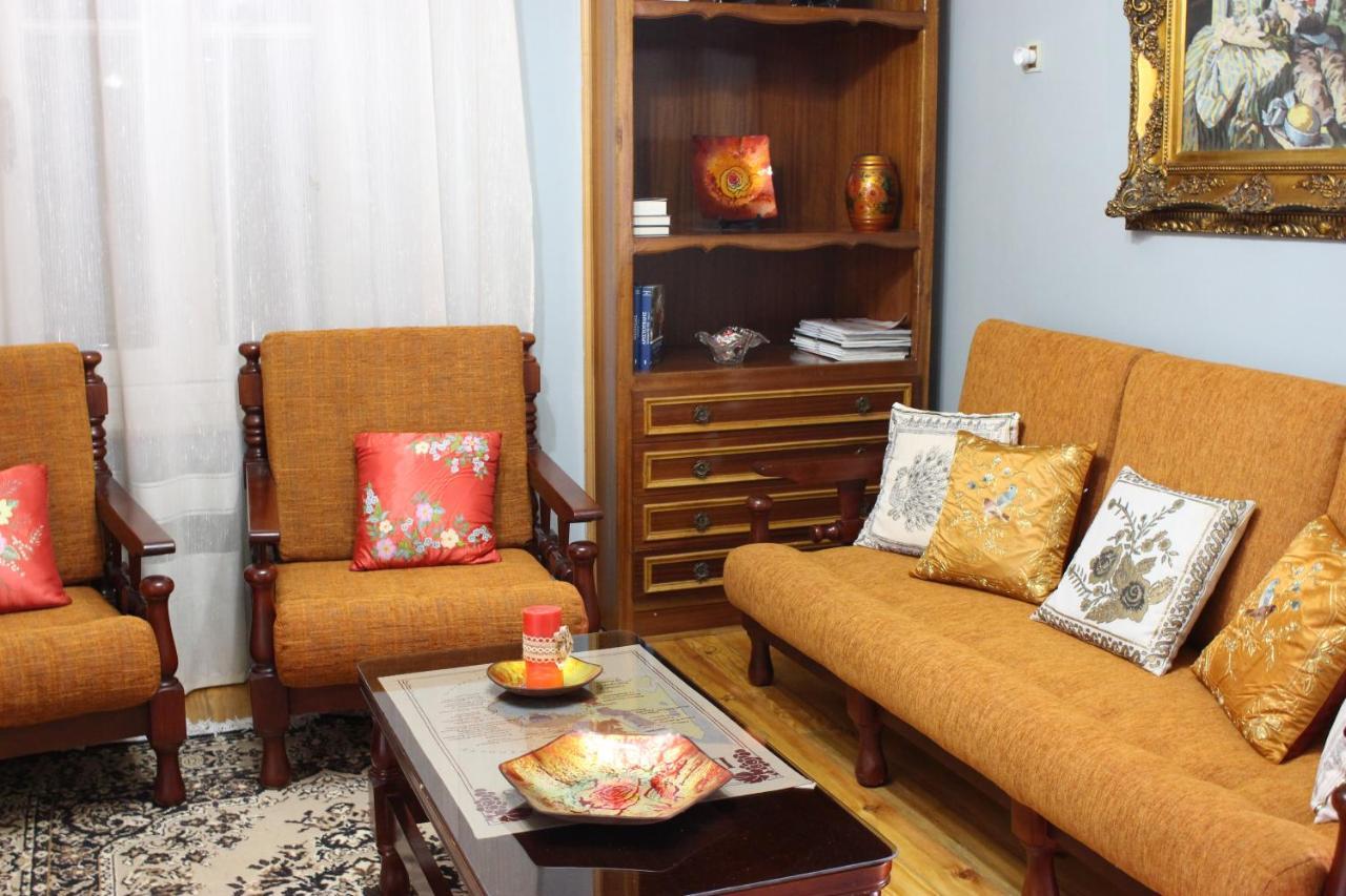 Meteora Mansion - Traditional Apt 3Bd - Rocks View Kalampáka Ngoại thất bức ảnh